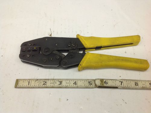 Industrial  Manual Ratcheting Terminal Crimper Crimp Tool.  Unknown Brand