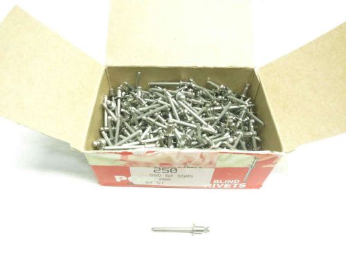 New kvt pop ssd 62 ssbs set of 250 blind rivet d519089 for sale