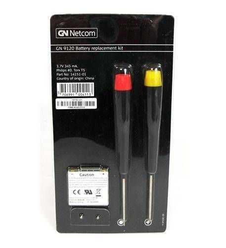 GN Netcom Jabra Battery Replacement Kit for 9120/9125 14151-01 New GST &amp; Del Inc