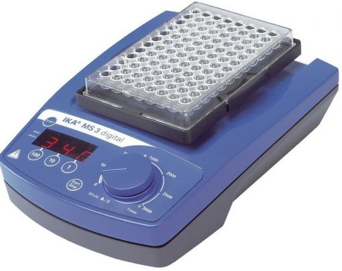 IKA MS3 Digital Small Orbital Microplate Shaker, 3319000 New