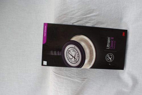 3m littmann classic iii stethoscope raspberry tube 5626 new ae27 for sale