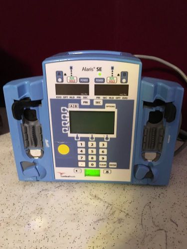 Cardinal Health Alaris SE 7230 IPX1 Dual-Channel IV Volumetric Infusion Pump Use