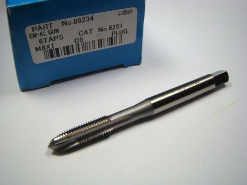 GREENFIELD Plug Spiral Point Tap M8x1.00 D5 3FL HSS-E EM-AL 86234 [2040]