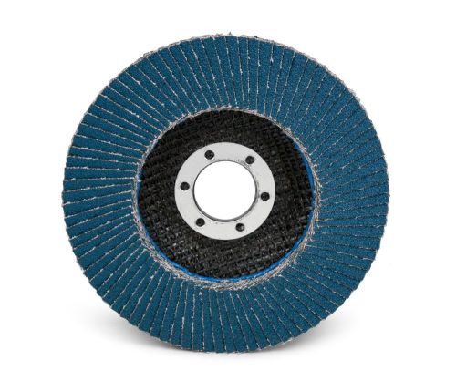 3M 051141554068 Flap Disc 566A, T29, 4-1/2&#034; Diameter, 40 Grit, 7/8&#034; Arbor (Pack