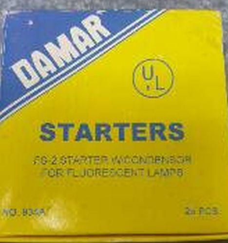 Damar 934A Starters FS-2 Starter with Condenser 14-20V (25 Pieces)