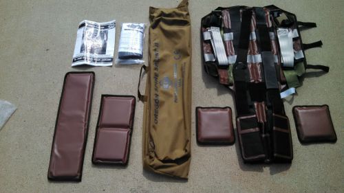 Skedco oregon spine splint 2 (oss) ii ems emt spinal immobiization coyote brown for sale