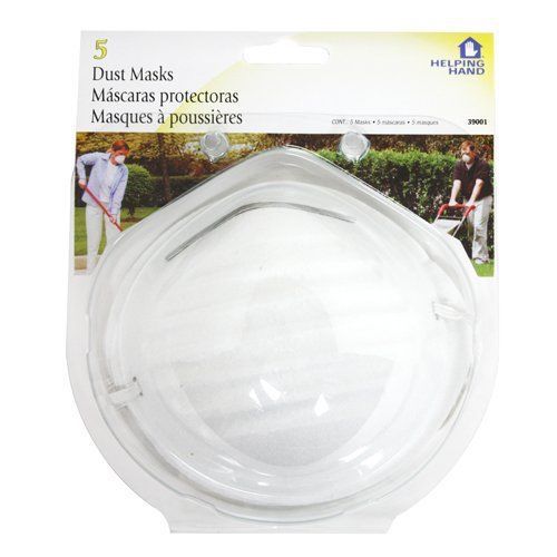 Helping Hands, Dust Masks, 5 Masks, 2 Pack