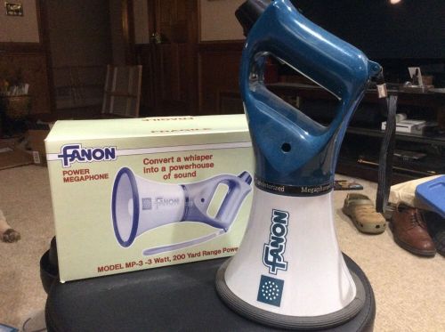 FANON power megaphone model MP-3 200 yard range