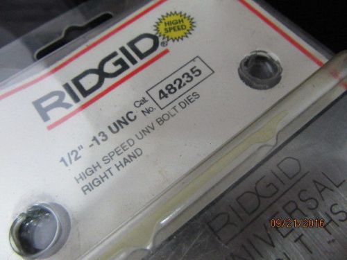 Ridgid Die Replacements, 48235 1/2&#039;&#039;-13 UNC