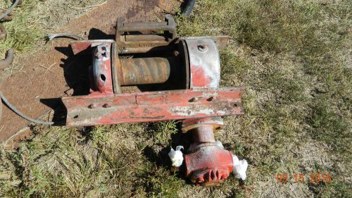 Tulsa Hydraulic WINCH Assy  8d  Heavy Duty with hyd motor