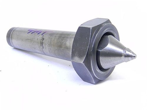 USED DEAD CENTER LATHE #4MT W/THREADED NUT POINT DIA. 1.25&#034;