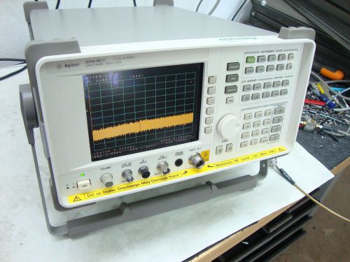 Hp agilent 8561ec spectrum analyzer 30hz -6.5 ghz calibrated opt 7 w/ mmm w phas for sale