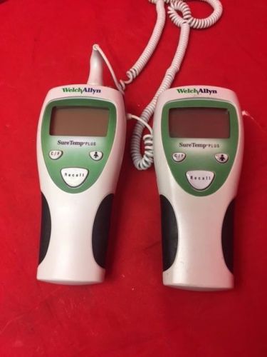 32932-Welch Allyn Suretemp 690 Plus Thermometer *lot of 2
