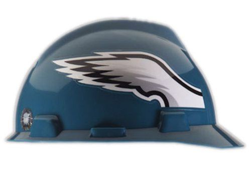 Safety works nfl hard hat philadelphia eagles for sale