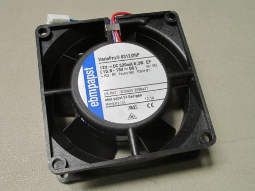 24 PCS EBM 8312/2HP-582  FANS