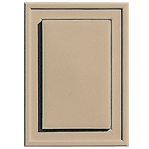 Builders Edge 130130001069 Raised Mini Mounting Block 069, Tan