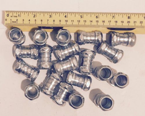 1/2&#034; emt conduit coupling lot of 20pcs for sale