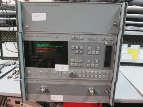 WILTRON 360 NETWORK ANALYZER + WILTRON 360SS69 40GHZ + WILTRON 3611A