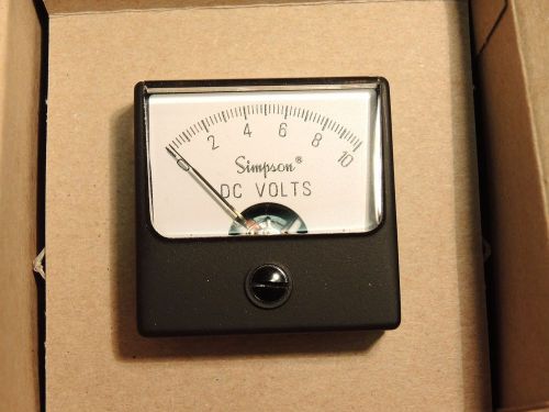 Simpson Panel Meter