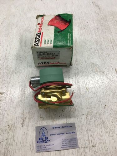 New - 1/2&#034; ASCO Solenoid Valve, Model: 8210G94, 120/60, 110/50