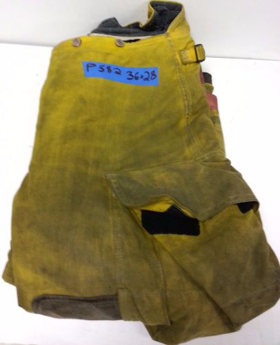 36x28 Firefighter Pants Bunker Turnout  Fire Gear - Globe Fire Fighter Wear P582