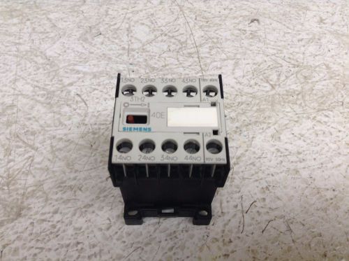 Siemens 3TH2040-0AG1 92/110 VAC Coil Control Relay 3TH20400AG1 3TH2 40E (TB)