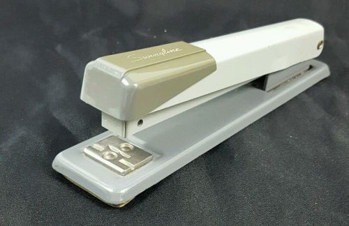 Vintage  SWINGLINE STAPLER Model 402 -  Two Tone  Industrial Gray