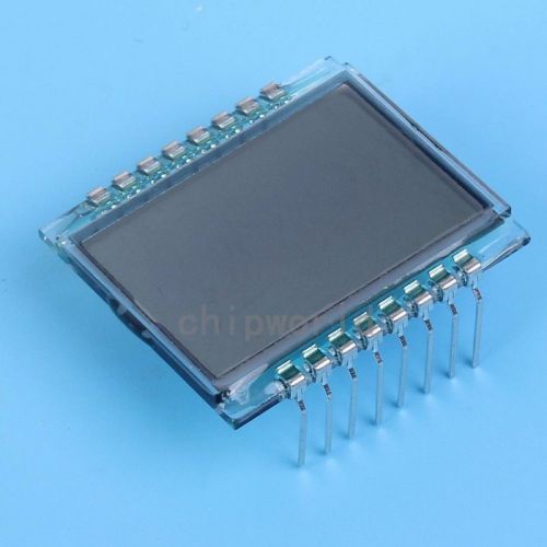 Eds819 5v 2.5-digit segment lcd tn type positive display 6 o&#039;clock 30.0x26.17mm for sale