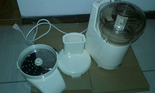 SUNBEAM OSKAR 14081 CHOPPER SHREDDER FOOD PROCESSOR- FRANCE - VERY CLEAN EUC!