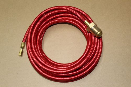 45v04r 25 foot braided power/water return tig welding torch cable for sale