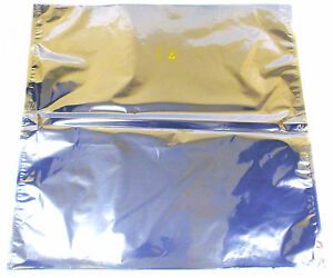 LOT OF 10 NEW ANTI STATIC SHIELDING BAGS 30&#034; x 30&#034; OPEN TOP