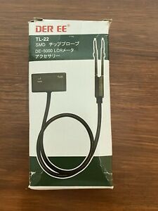 Genuine TL-22 Probe for DER EE DE-5000 Handheld LCR Meter