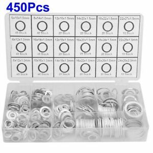 Sealing Washers Assortment Equipment Gasket Metric Oil Screw Industrial