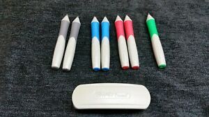 7 SmartBoard Stylus Marker Pens &amp; Eraser (2 Red, 1 Green, 2 Blue, 2 Black) 1643