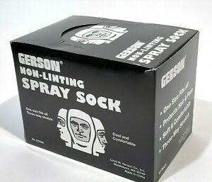 Gerson Non Linting Spray Sock One Size Three Way Stretch 1 Box 12 Bags - New