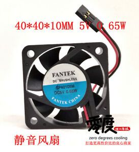 fan FANTEK 4010 SP40105M 5V 0.65W 4CM New #YY0