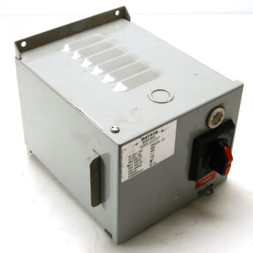 Daykin mdgtb-07 midget transformer disconnect enclosure/box for sale