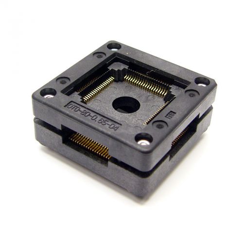 NEW Enplas OTQ-80-0.65-04 QFP Open-Top IC Test Socket