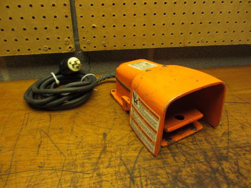 Hercules Foot Switch 531-SWH  1HP NICE  125VAC 250VAC