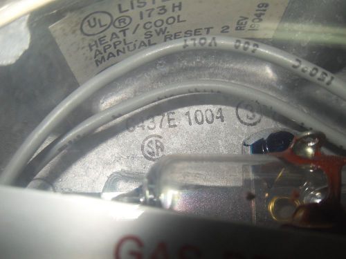 (q12) 1 used honeywell c437e 1004 gas pressure switch for sale