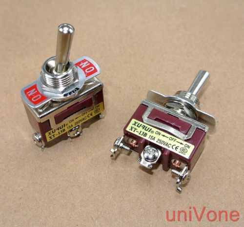 Toggle switch 15a on-off-on spdt x2pcs for sale