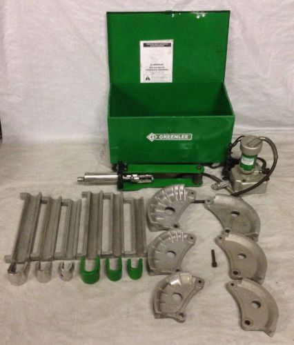 *GREENLEE* 882 HYDRAULIC BENDER, 1 1/4 &#034; - 2&#034;,  ELECTRIC PUMP, EMT,IMC,RIGID