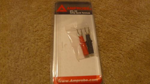 NEW Amprobe MTL-105 Safety Spade Terminals