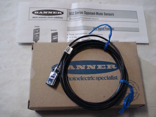 BANNER ENGINEERING VS25EV EMITTER,VS2 SERIES OPPOSED-MODE NPN,REF:55401 12-24VDC