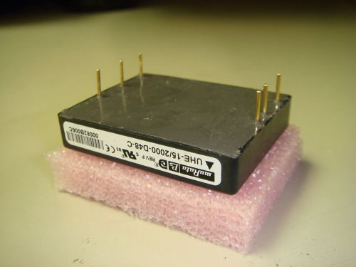 muRata UHE-15/2000-D48-C New, Unused DC to DC Converter