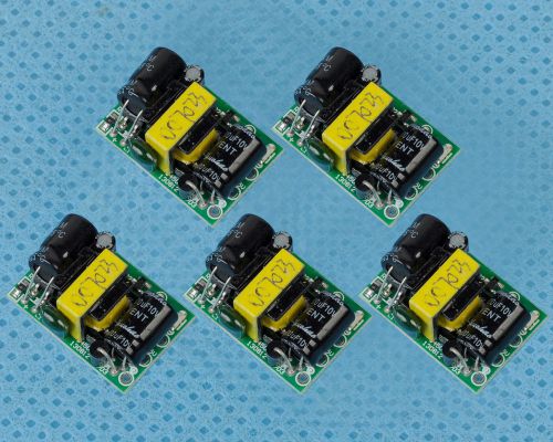 5pcs AC-DC Step Down Power Supply Converter Module 5V 700mA for Arduino