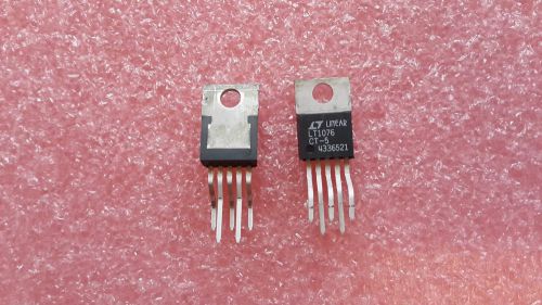 1x LINEAR LT1076CT5 ,Conv DC-DC Single Step Down 7.3V to 45V 5-Pin(5+Tab) TO-220