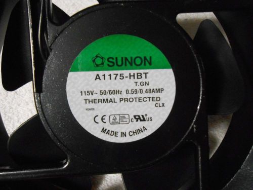 SUNON A1175-HBT - 115V-50/60HZ  /  0.59/0.48AMP / 6-3/4&#034; DIA. X 2&#034; WIDE  NEW