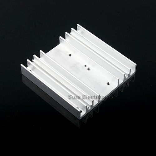 3x3inch Aluminum Alloy Heat Sink for 1W/3W/5W/10W LED Silver White