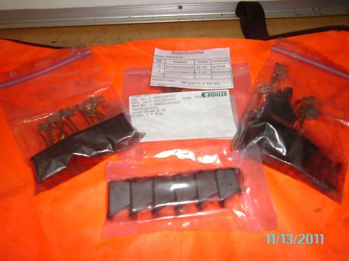 BUHLER MOTOR BRUSHES MAT # SNEZ10538020  MORE INFO IN DESC.  1026